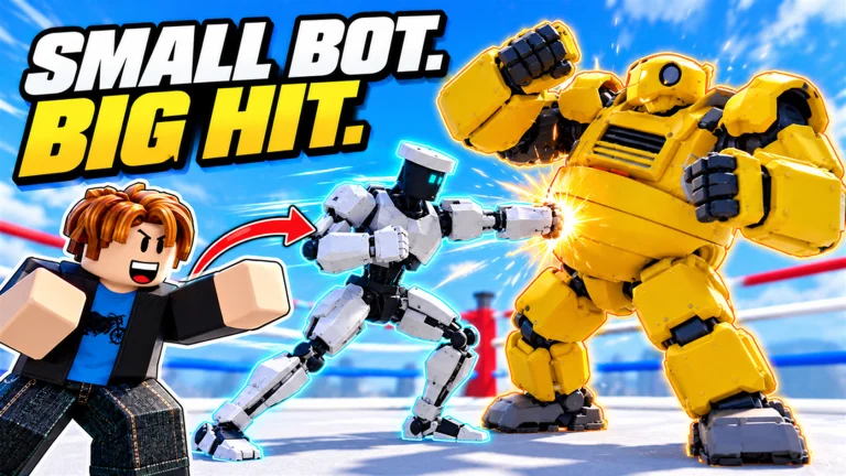 Robots featured in the official Ragdoll Robot Boxing promotional artwork